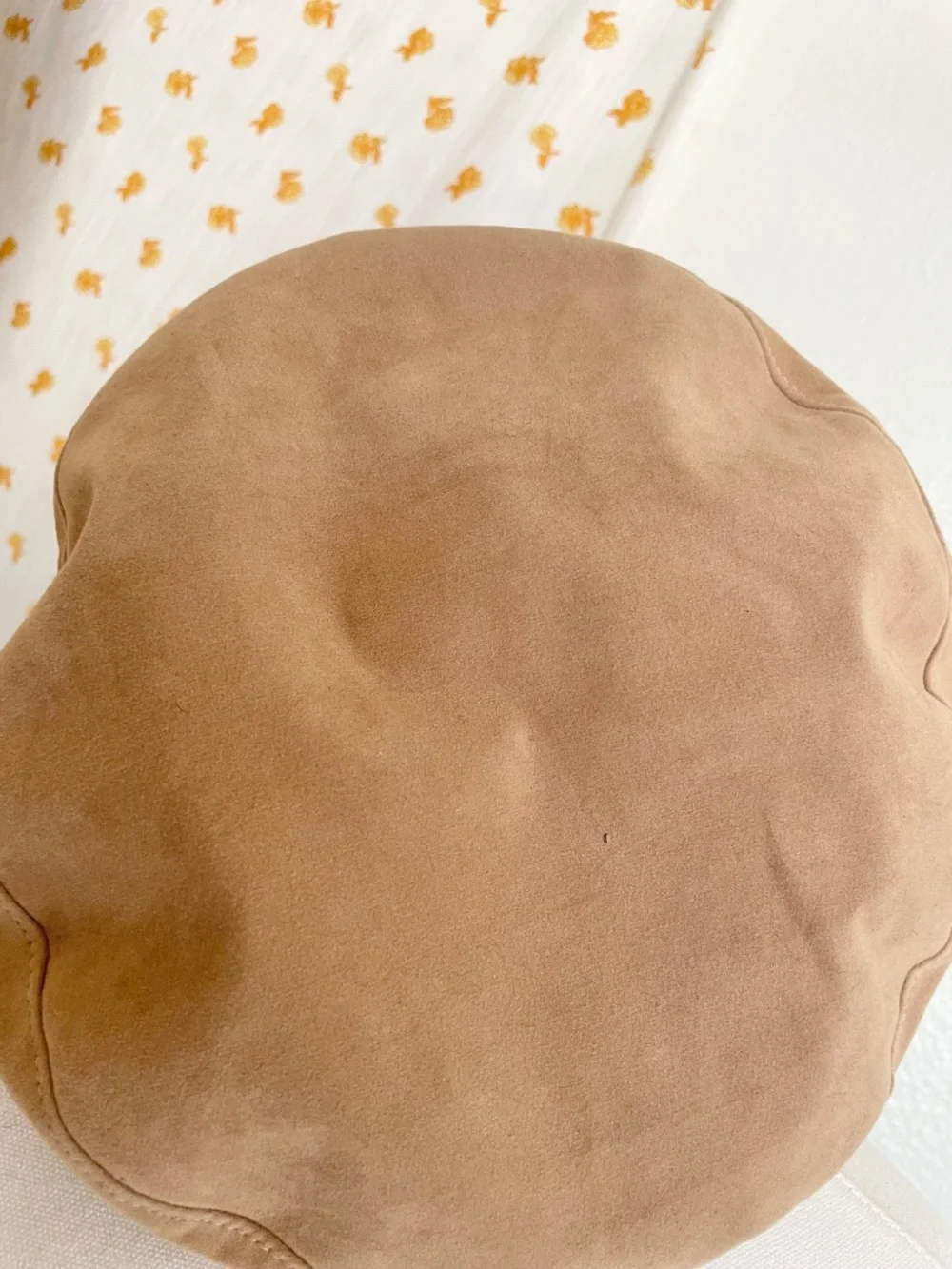 Vintage Beige Union Made Newsboy Cabbie Hat